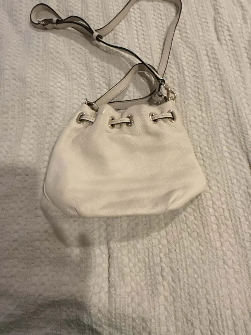 Kate Spade Emma Small Pebbled Leather Bucket Bag